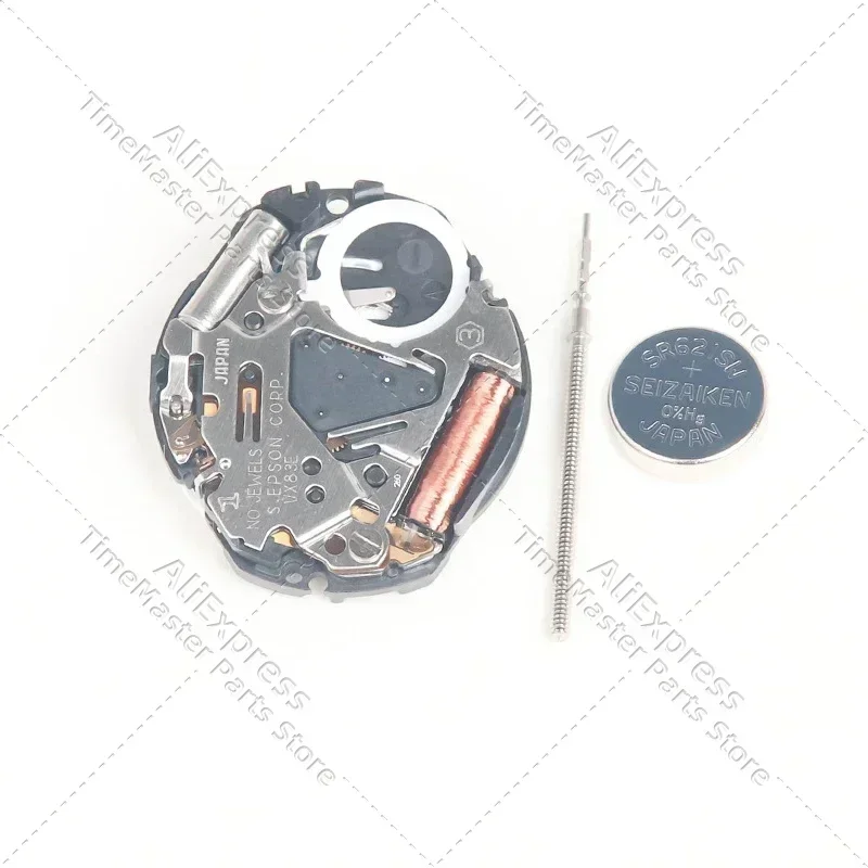 Neue Original VX83E Uhrwerk Elektronische Quarz VX83 Dual Kalender Uhrwerk Zubehör