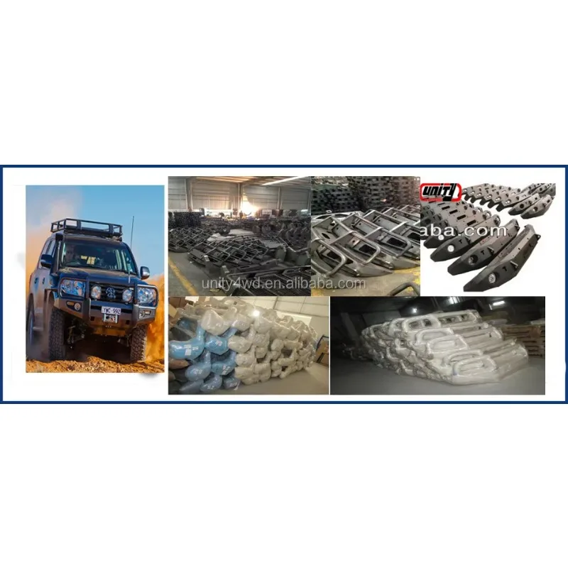 Marque Unity ! Pare-chocs avant en acier 4x4 pour Hilux Vigo