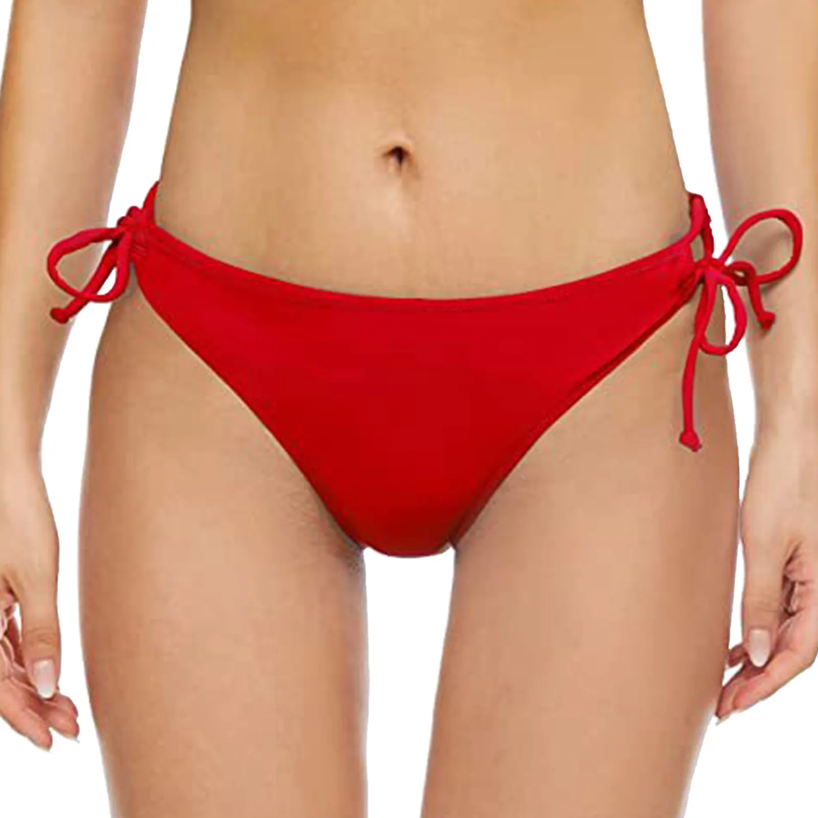 

Sexy Swimwear Classic Cut Bottoms Women Briefs Bikini Bottom Side Ties Brazilian Thong Swimsuit Short Swim Trunks Biquini