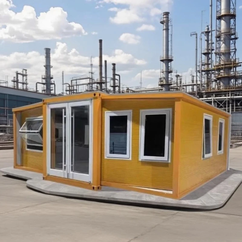 Tiny House 40ft 20ft Prefabricated Movable Modern Expandable Container House 2 3 4 5 Bedrooms Prefab Villa Portable Home