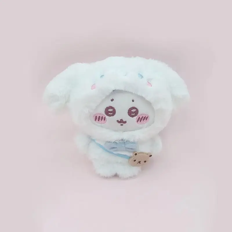Niedlicher Cartoon-Kostüm-Kopfschmuck Yiji Usagi Hachiware Plüschtier-Anhänger Taschenaccessoire Kinderfest-Geschenk – Detail 5