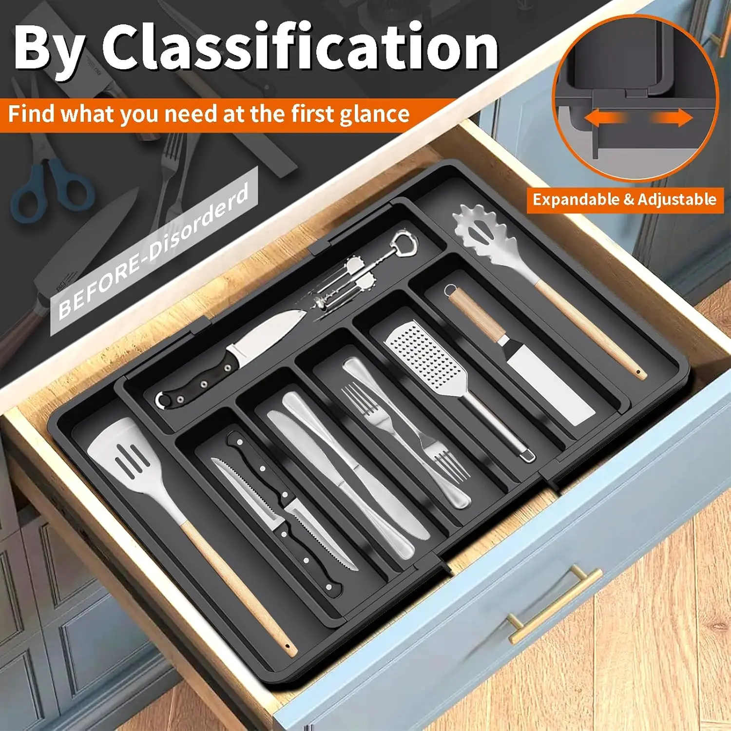 Thumbnail 2 - #67 Latest Kitchen Drawer Organisers Offers