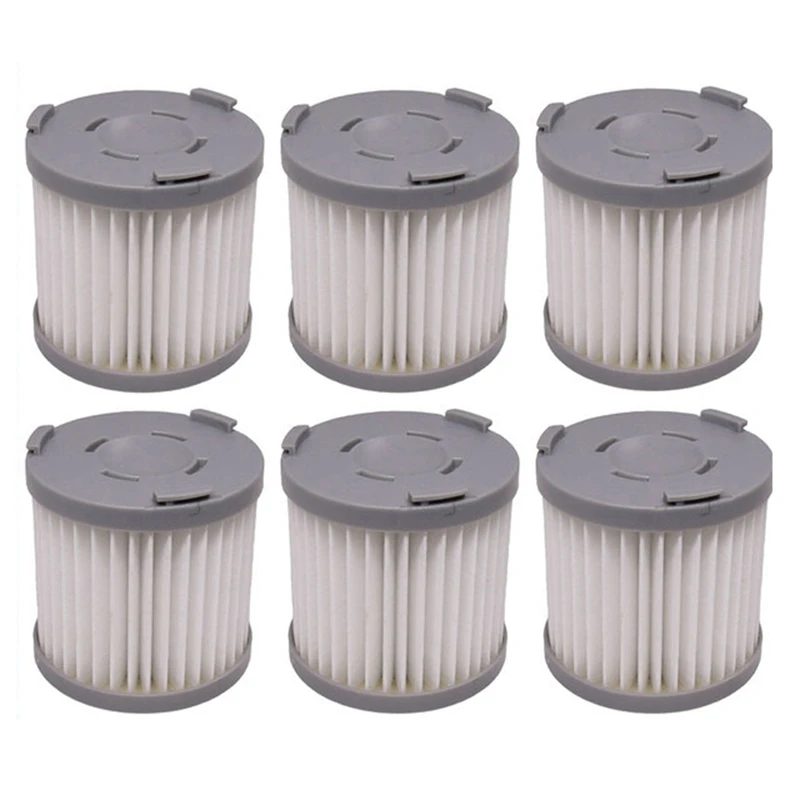 6PCS Suitable For JIMMY Vacuum Cleaner Accessories Filter Elements JV51 JV53 JV83 Filter HEPA