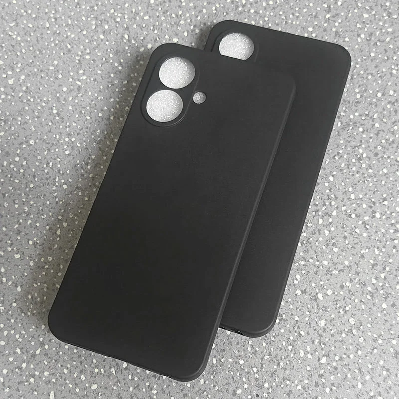 

For Tecno Spark Go 2 Case KM4 TPU Soft Slim Black Matte Silicone Case For Tecno Spark Go2 Back Cover SparkGo2 Phone Cases