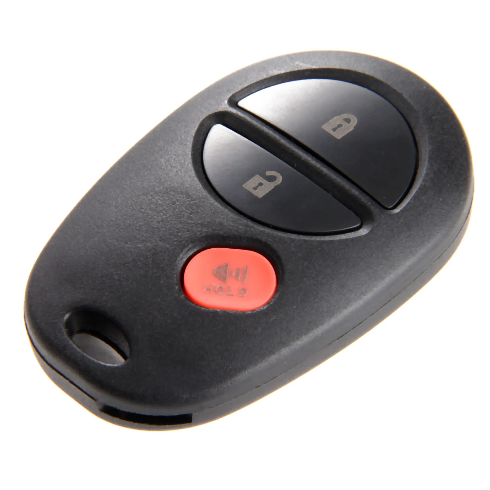 

Yetaha 3-кнопочный пульт дистанционного управления, сменный чехол для Toyota Highlander Sequoia Sienna Tacoma Tundra, автомобильные чехлы GQ43VT20T