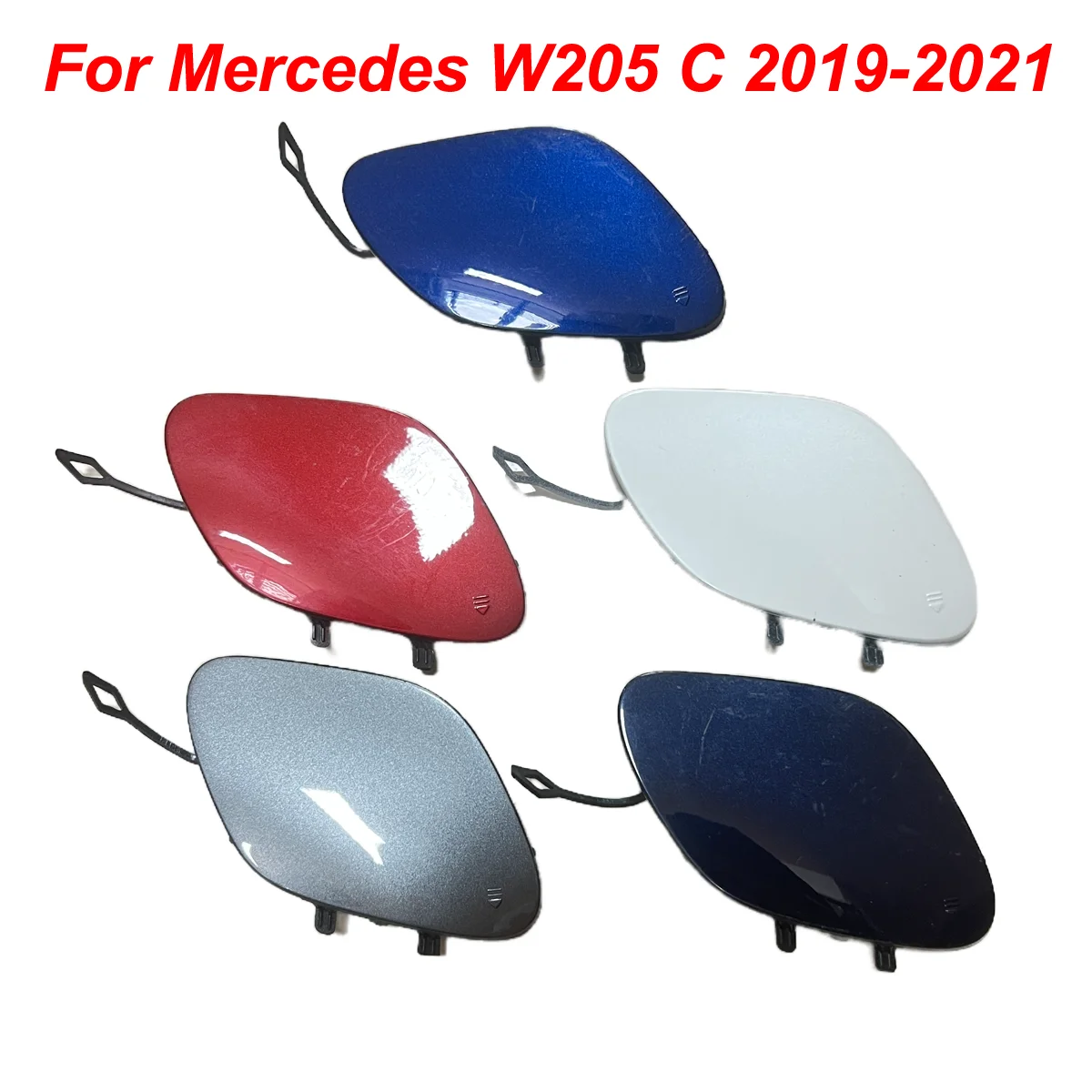 OEM Frontstoßstangen-Abschleppösenabdeckung für Mercedes Benz W205 C-Klasse C200 C180 C300 C43 C63 AMG 2019-2021 A2058856402