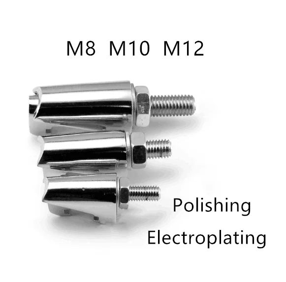 

M8 M10 M12 Нержавеющая сталь IOS Тип Вакуумный крюк Болт Вакуумная двухсторонняя труба Tri Clamp ISO Крюк Канавка Тип крючка Зажим