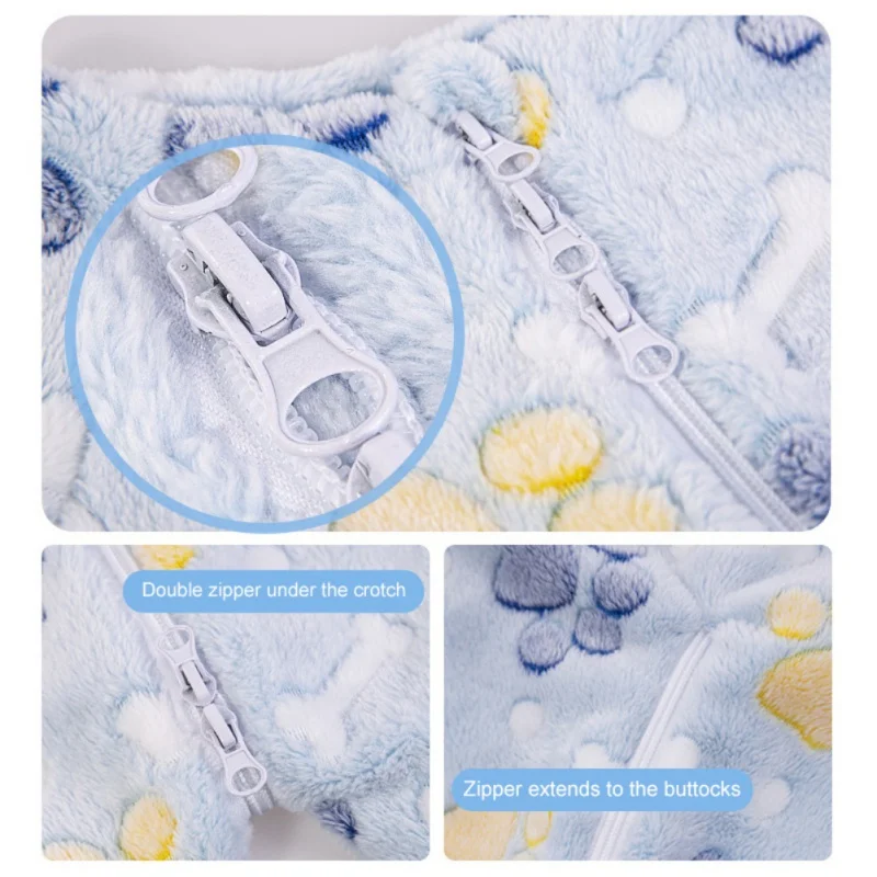 Детские зимние плюшевые пижамы, комбинезон, детская одежда для сна с мультяшным принтом, сохраняющая тепло, фланелевые флисовые комбинезоны для мальчиков и девочек D2L