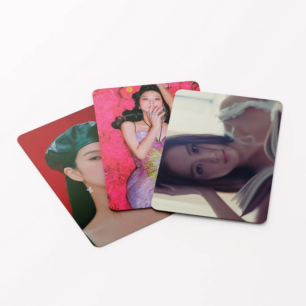 BP Pink Ink JISOO ME Kim Ji-soo SOLO Album Card FLOWER Card