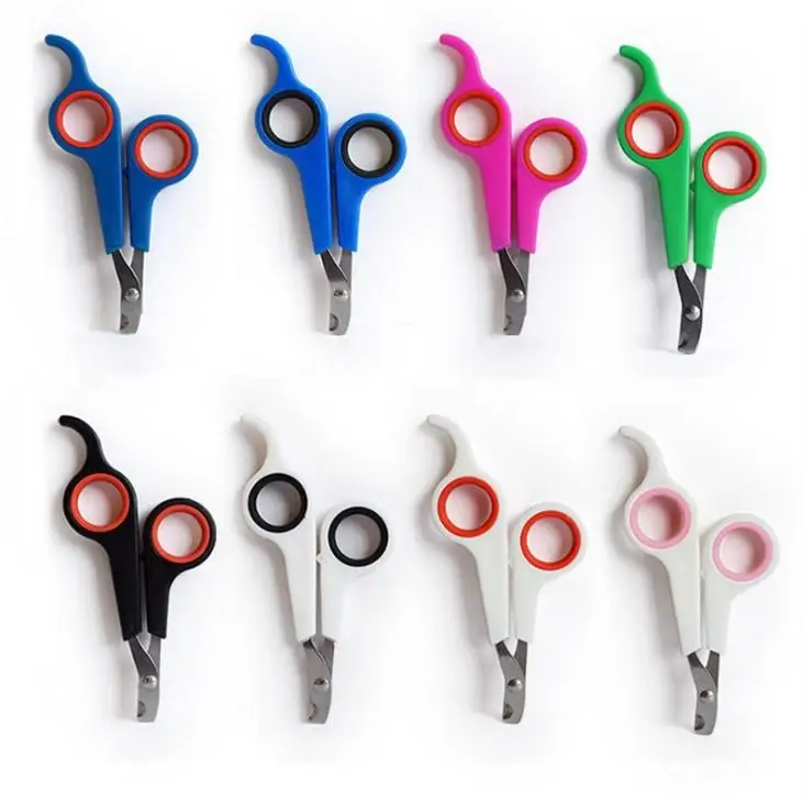 Lowest Price Free Shipping 200pcs/lot Pet Dog Cat Care Nail Clipper Scissors Grooming Trimmer