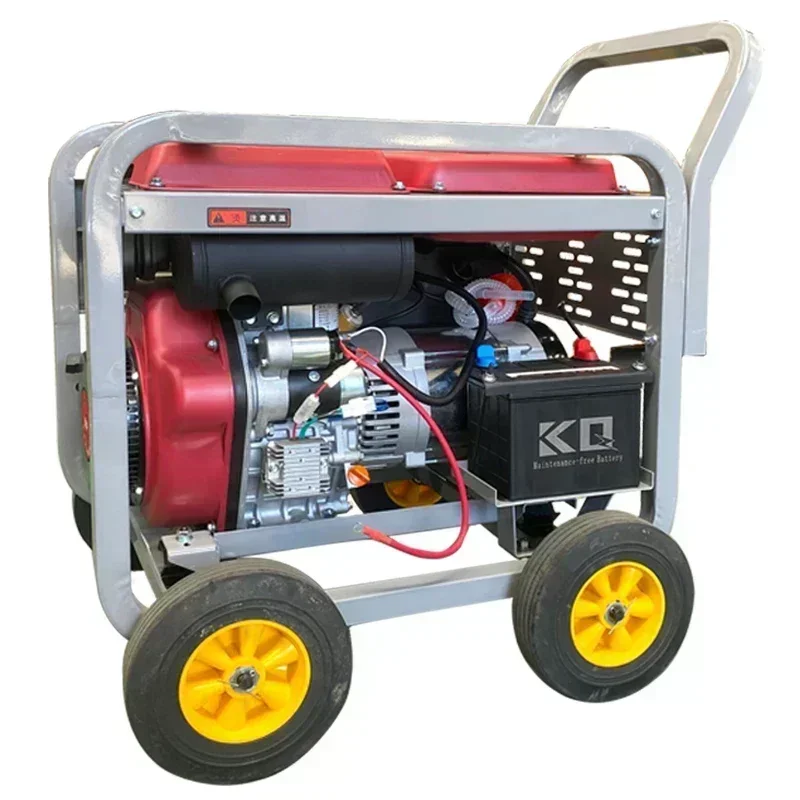 ポータブル単相および三相発電機,低燃料消費,3kw,5 kw6 kw7 kw8 kw, 220v,380v