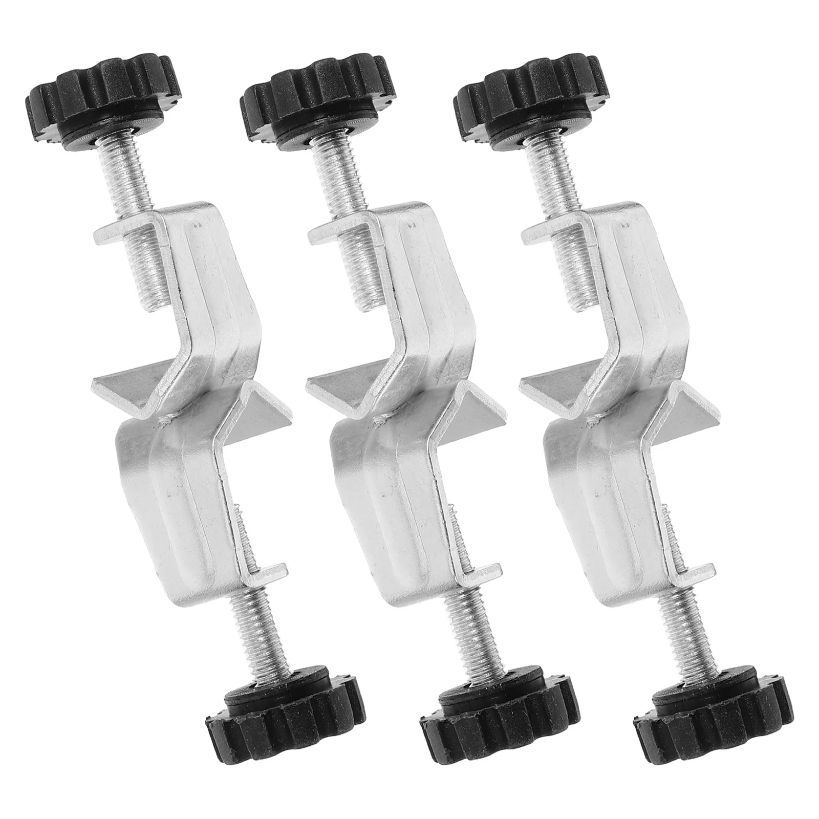 3Pcs Adjustable Rod Clamp Holder Heavy Duty Bosshead Clamp Set Ideal for Chemistry Labs and Scientific Research