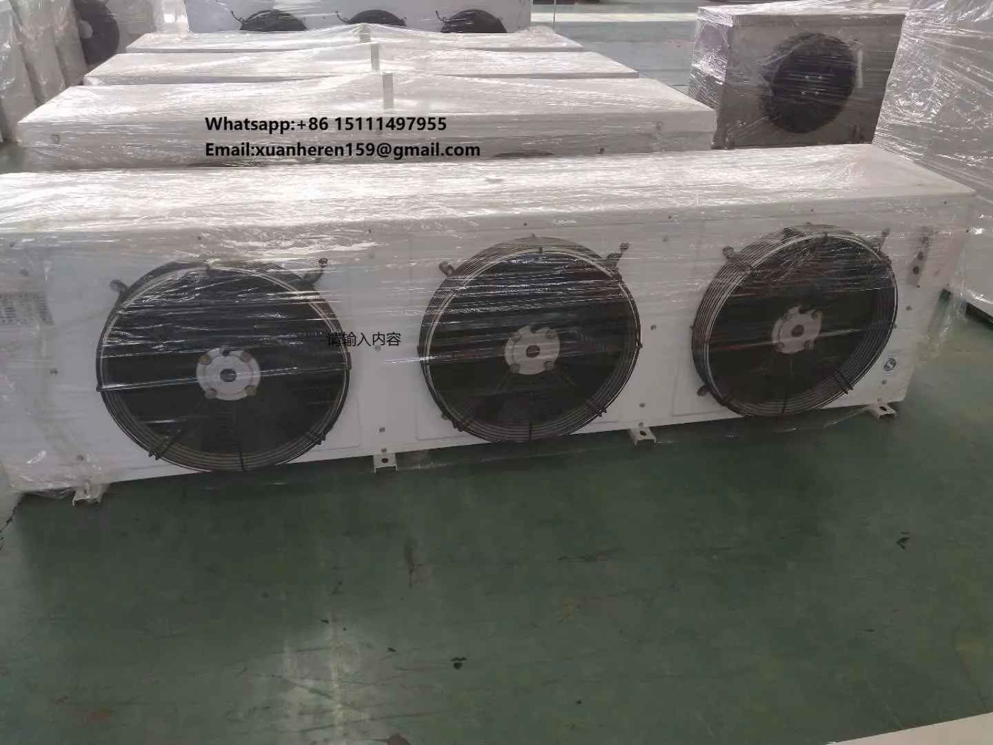 Unidade Condensadora Durável com Motor para Congelador Espiral e Resfriador de Ar, para Armazenamento a Frio em Fazendas e Hotéis