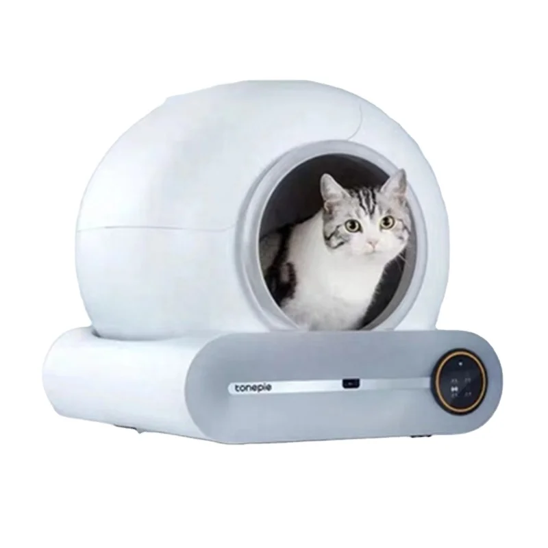 

Hot Sale Automatic Self Cleaning Cat Toilet Smart Cat Litter Box For Cats