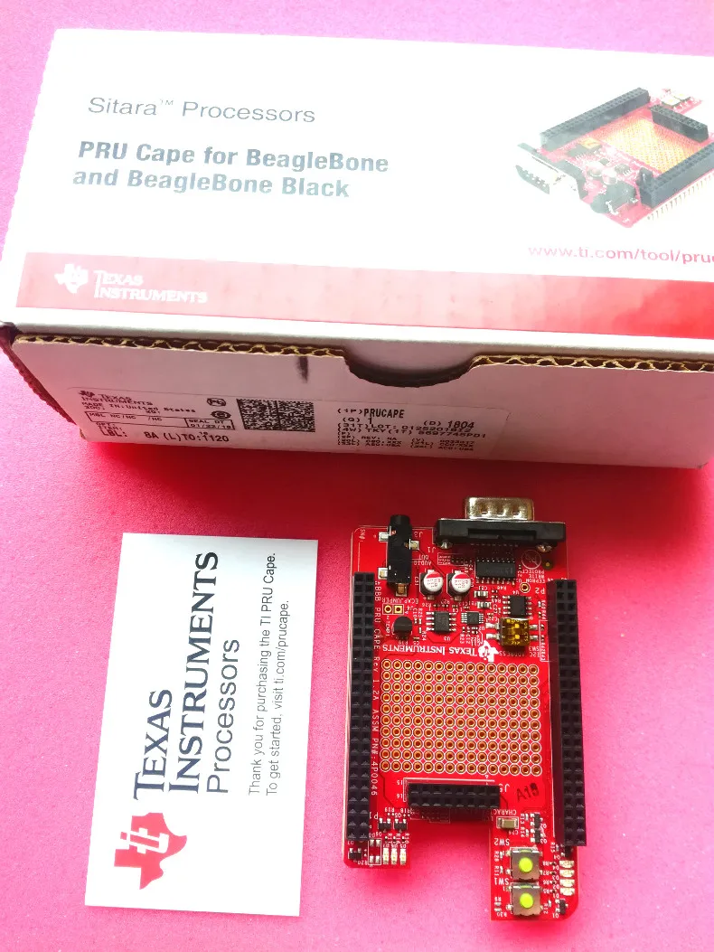 

PRUCAPE TI PRU Cape ti BeagleBone Black Expansion Board Development Board