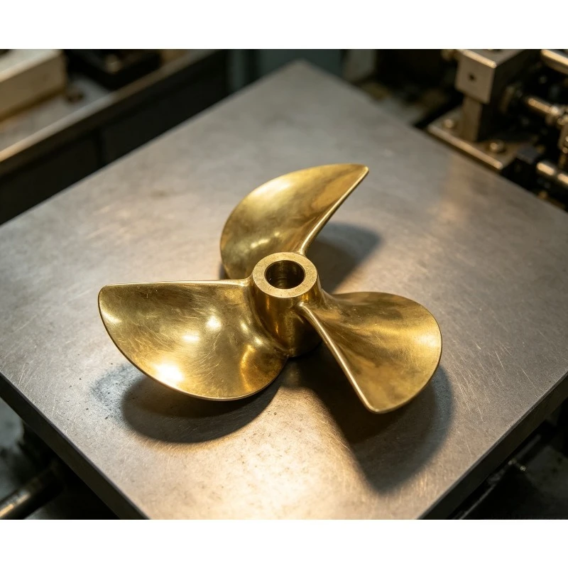 Brass 3-Blade Propeller High Speed Racing Semi-Submerged Full Immersion RC Boat Parts 7016/6717/7214/1436
