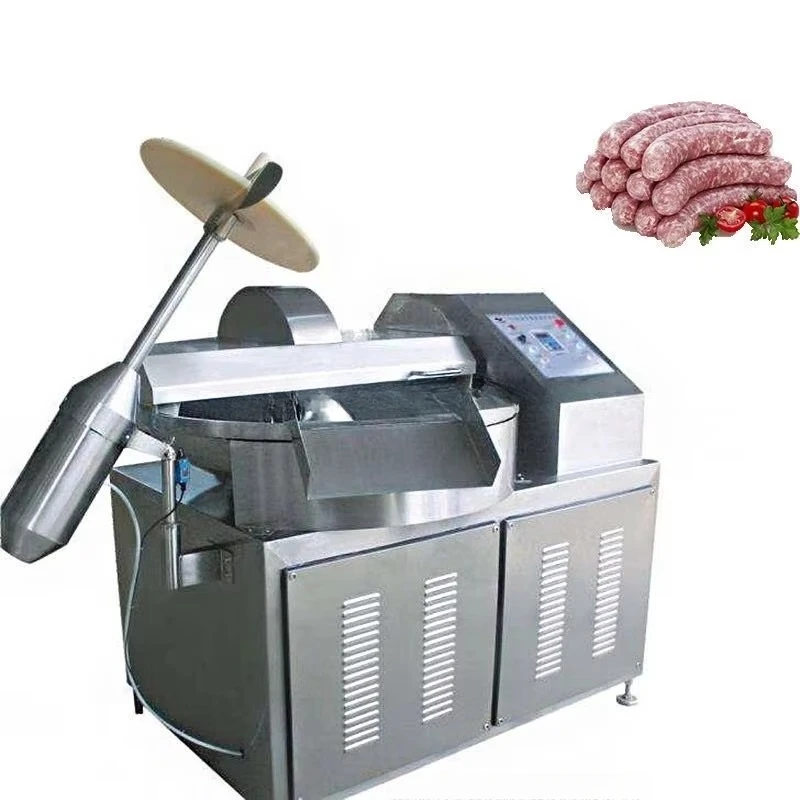 Raw Meat Crushing Emulsifier Bowl Cutter Machine For Auxiliary Equipment Of Meat Deep Processing Production Line