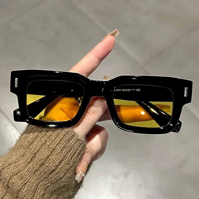 Luxurious Rectangle Sunglasses - Luxury Lifestyle Men 리뷰 및 가격
