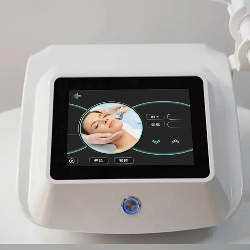 Tips RF Beauty Machine for Acne Scars and Stretch Mark Removal Skin Tightening Face Rejuvenation