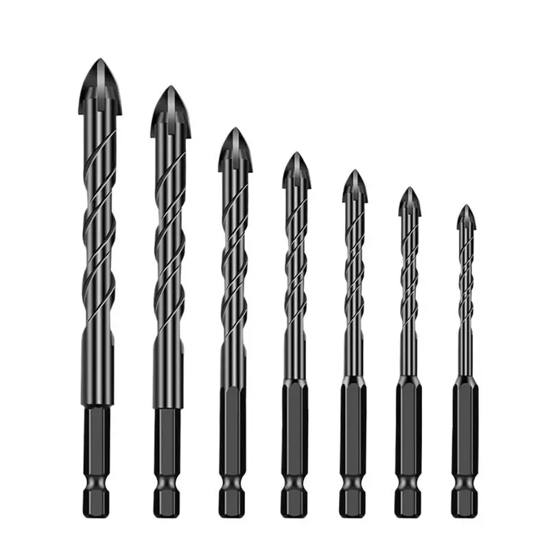 

Drill Bits Sets Metal Drill Bit Set For Steel Quick-Change Shock-Resistant Anti-Slip Socket Tool Precise Drilling For Concrete