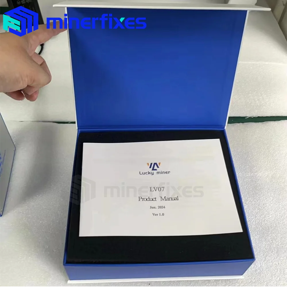 Ready To Ship Lucky Miner LV07 1Th/S Solo Miner SHA256 Algorithm BTC Lottery Miner Crypto Coin Mining Machine Asic miner