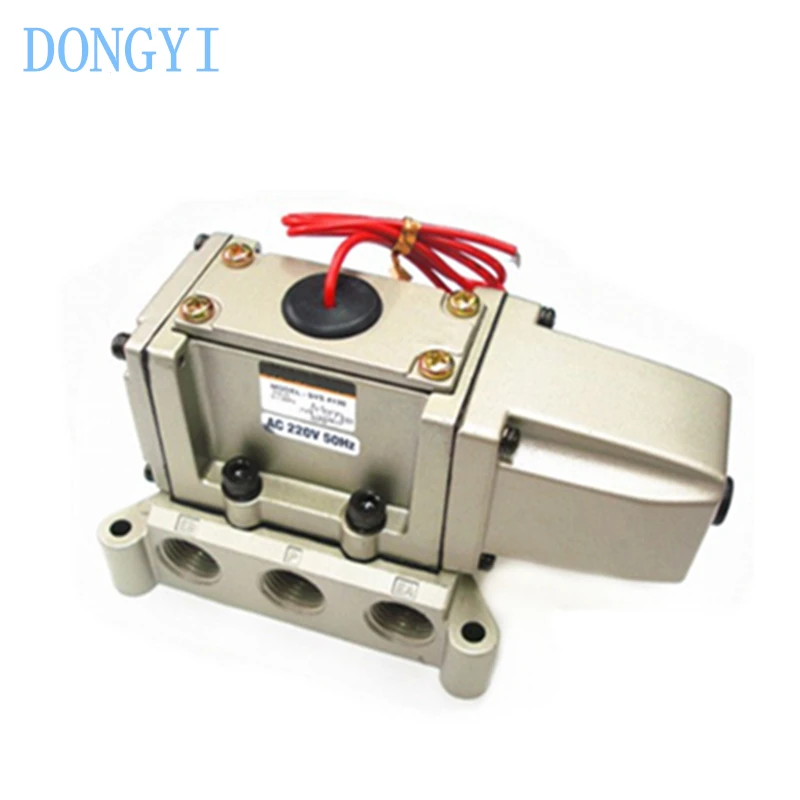 Solenoid Valve Two Position Five Way Direct Acting SVS SVS4130 SVS4130-4G-04 SVS4130-3G-04 Metal Seal High Flow