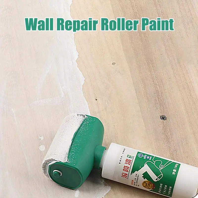 

White Paint For Wall Water-Based Wall Paint Roller Strong Coverage Household Renovation Solution Portable Wall Repair Tool For
