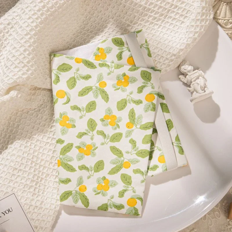 Fromthenon Fabric Notebook Cover Planner Case Cover Protective Shell Journal Cover Protector Office Stationery Supplies