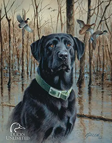 

Desperate Enterprises Ducks Unlimited - Great Retrievers Tin Sign, 12.5" W x 16" H