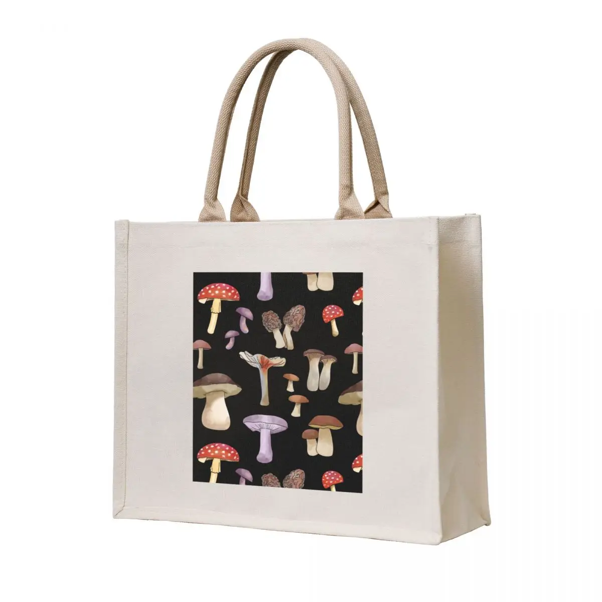 

Mushrooms From the Wood Tote Bag Canvas hand bags ecological bags