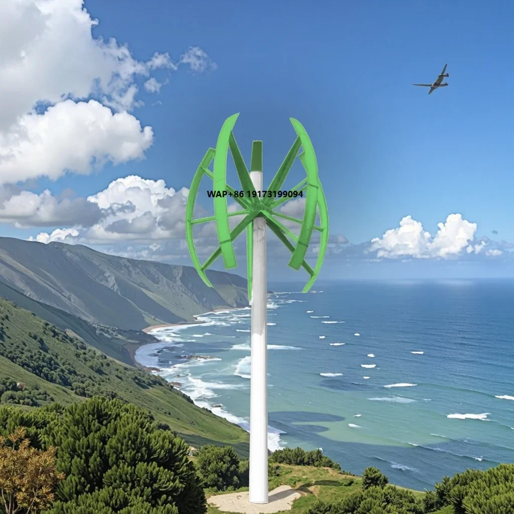 CE Certified 3/5 Blades Vertical Axis Wind Turbine Levitation Permanent Magnet Generator 10KW 5KW Wind Generators