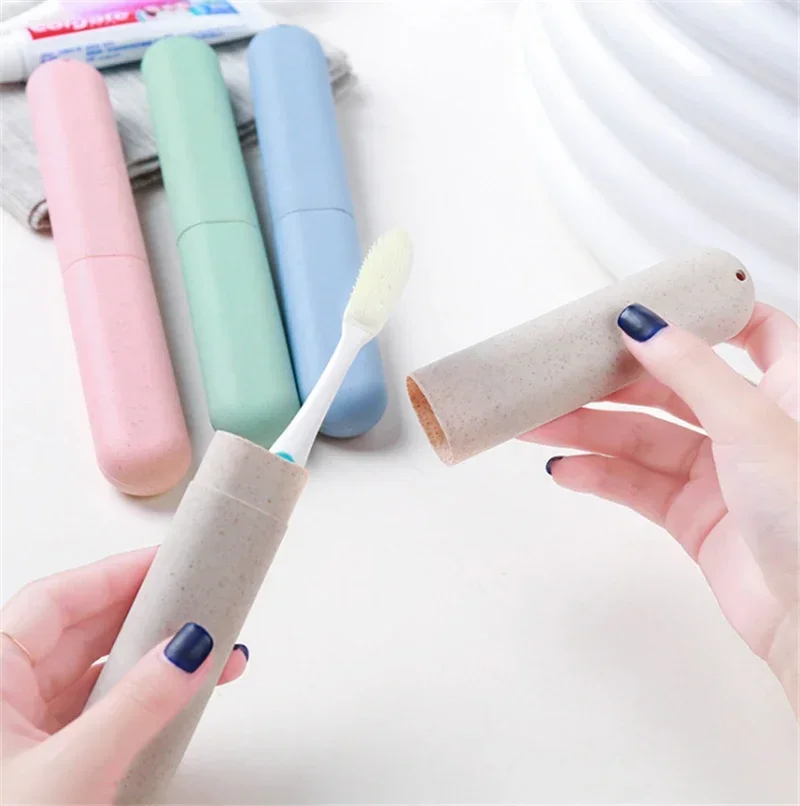 Portable Travel Camping Toothbrush Tube Box Cover Water Filter Anti-dirty Bathroom Accessories Fashion Packaging Storage Box