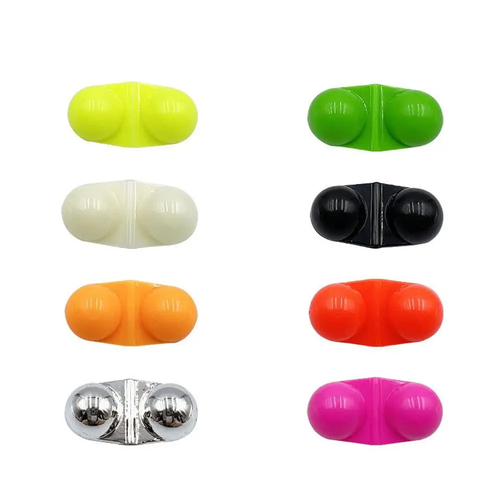 

Fish Tool Waterproof Fishing Double Rattle Luring Toos Steel Ball Fishing Ring Bell Inline ABS Fishing Bell Beads Striper Bass