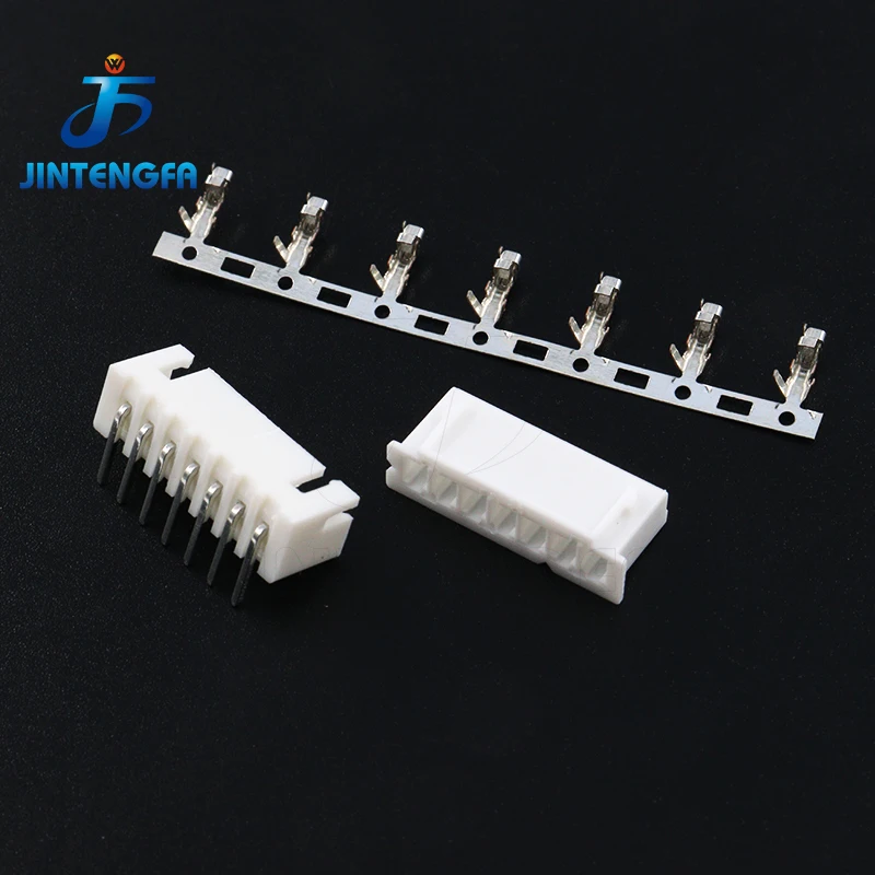 50PCS/Lot XH JST 2.54MM 2P 3P 4P 5P 6P 7P 8P Pin Male Female Connector Horizontal Straight Pin Header Housings Terminal 2.54 