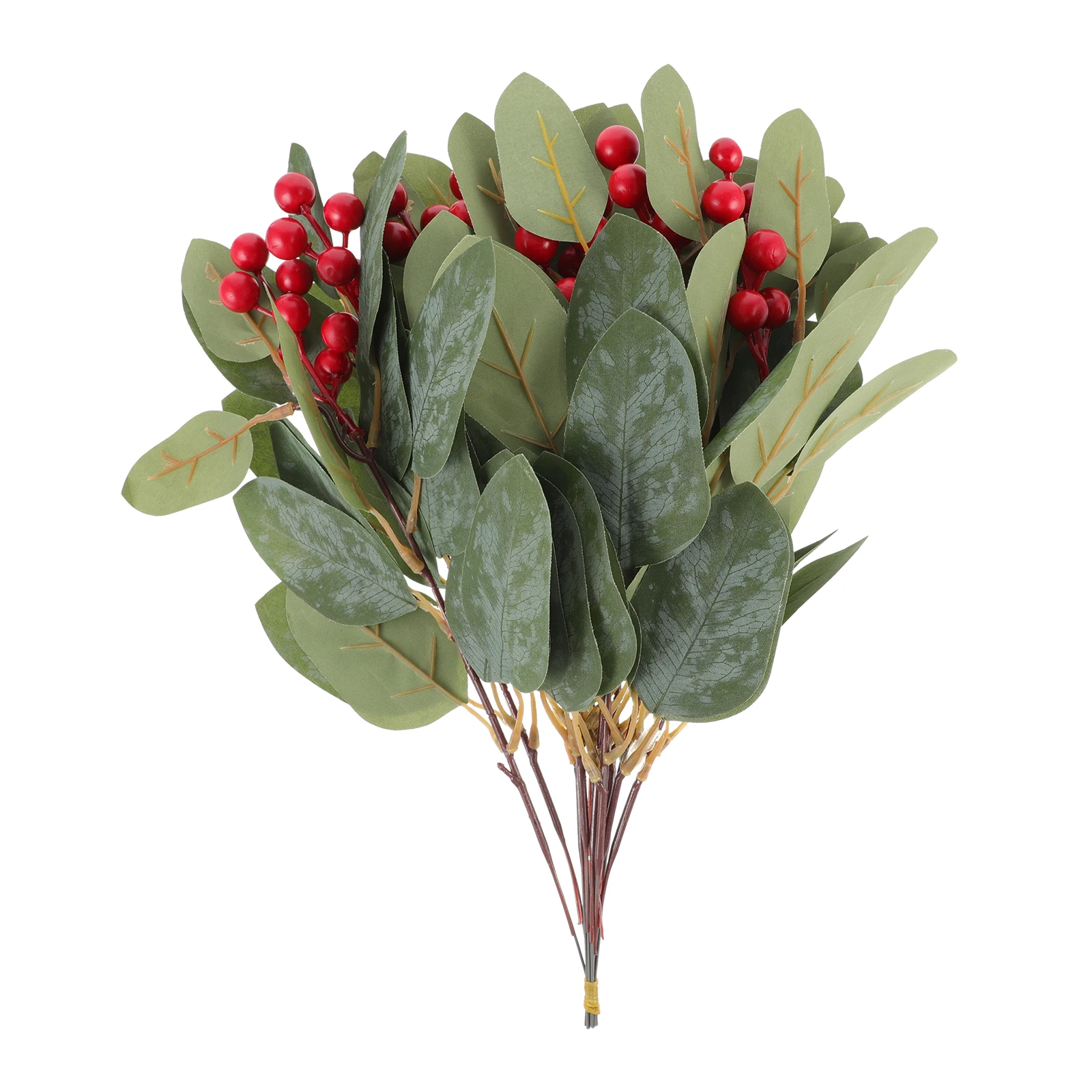 

10Pcs Artificial Eucalyptus Leaves Greenery Faux Plant Decor Wedding Party Simulation Leaf Decoration