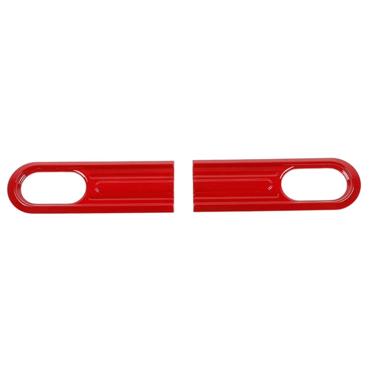 Side Fender Turn Signal Light Lamp Decoration Cover Trim for Suzuki Jimny 2019 2020 2021 Car Accessories (Red)