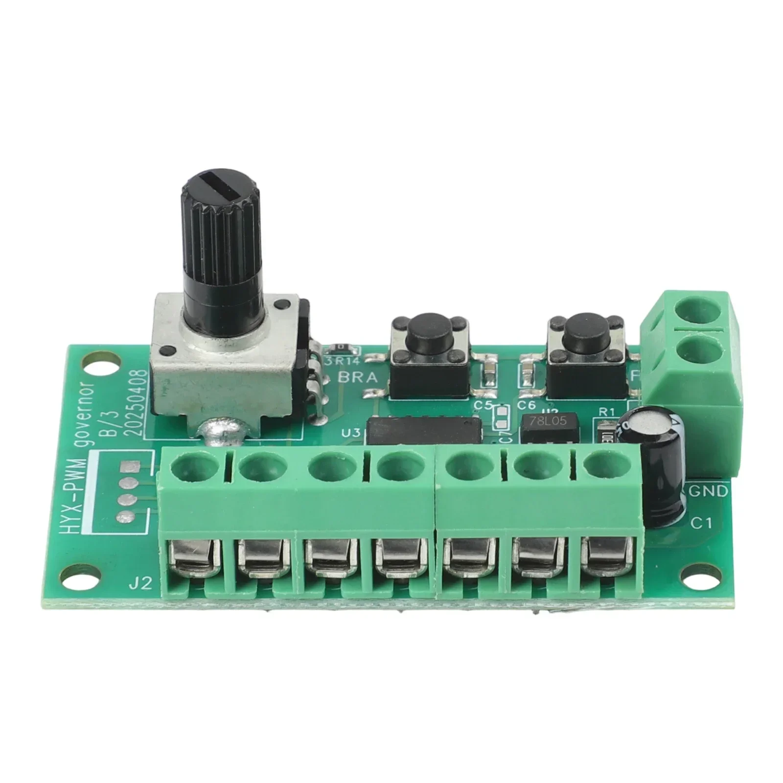 

Для регулятора скорости бесщеточного двигателя ШИМ для однонаправленного двигателя постоянного тока с обратным вращением вперед, макс. 2 А, номинальный ток 5 В 28 В