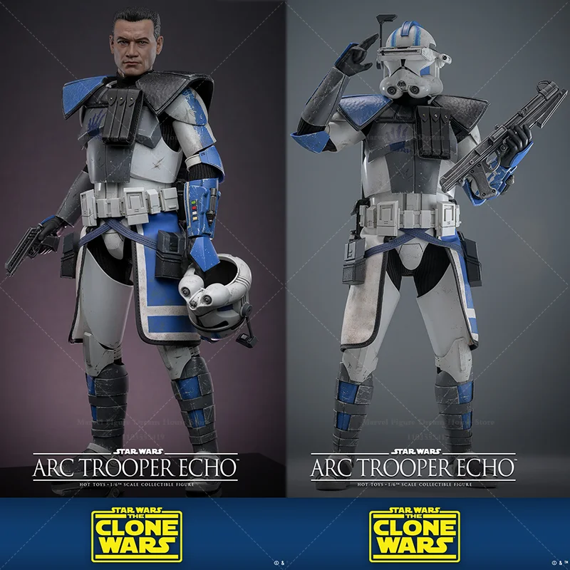 

In Stock HOTTOYS TMS133 1/6 Scale Star Wars CT-27-5555 ARC Trooper Fives Clone 12-inch Full Set Action Figure Soldier Toys