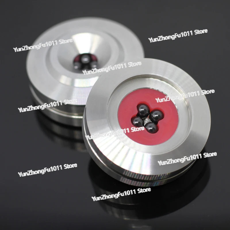 4PCS 316L SUS Ceramic Anti-shock Absorber Foot Pad Nail for Speaker Amplifier Preamp Vibration Absorption Stands Spikes