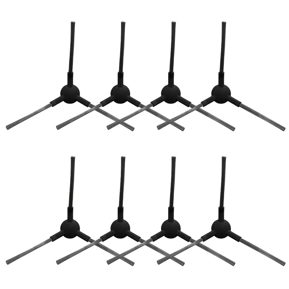 Replacement Side Brushes for Cecotec For CONGA M20 Robot Vacuum - 8 Pieces for Enhanced Cleaning in Hard to for access Areas