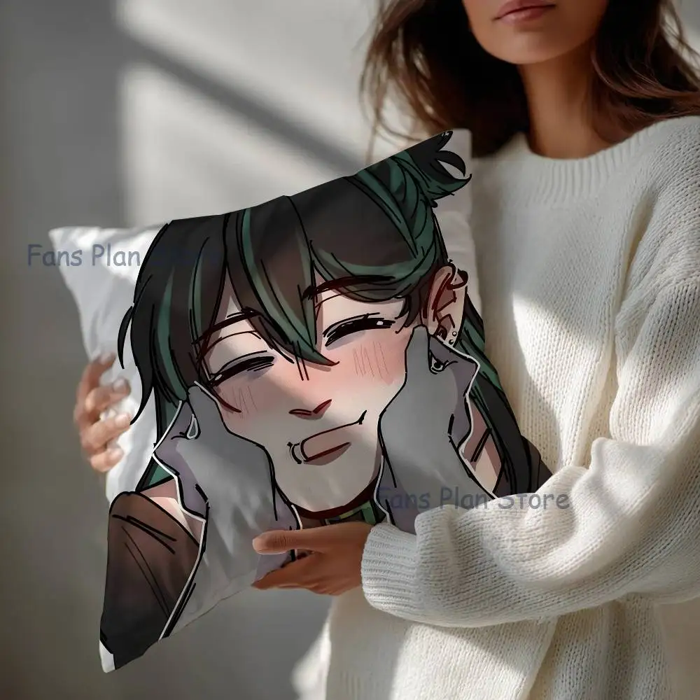 K-Kids at The Back Sol Anime Celebrity Merchandise All-Match Printed Pillow Case Sofa Car Office Room Decoration Protector