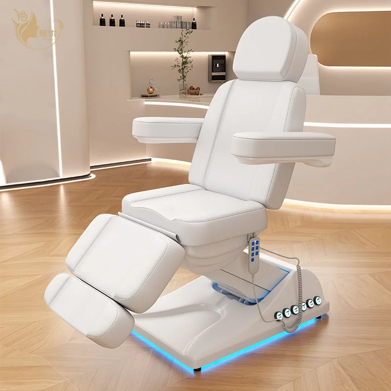 Nuevo Sillón de masaje para salón, camas de masaje modernas, cama de belleza para Spa, camas de masaje eléctricas de lujo de segunda mano