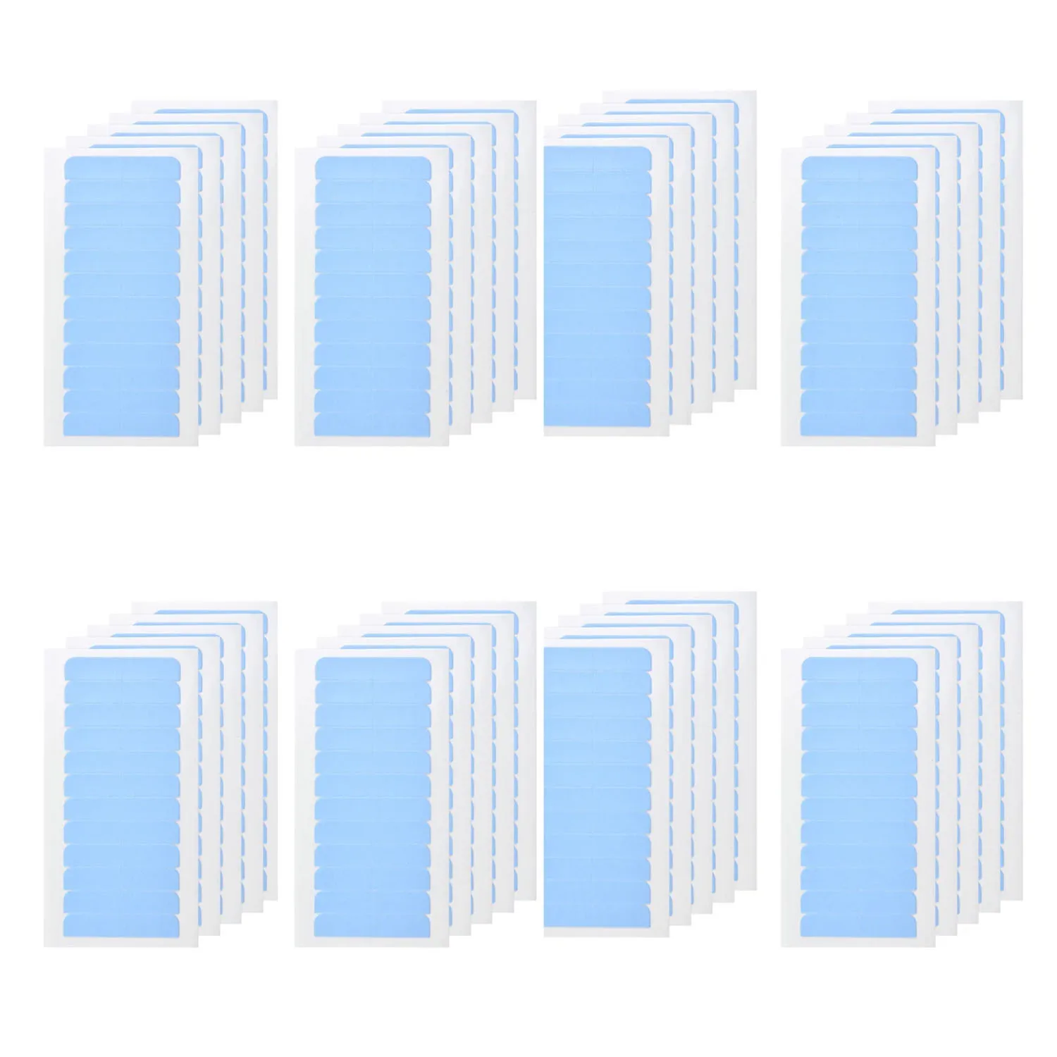 

100PCS Hair Extension Tape Tabs Double Sided Replacement Tape in Hair Extensions Adhesive Hair Extension Tapes Hair Extension