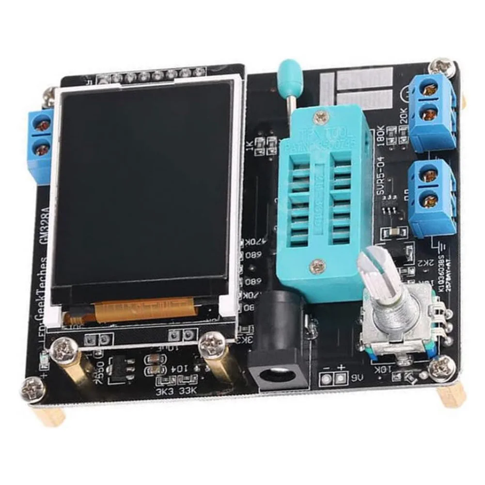 Advanced Digital Transistor Tester Component Compatible with For GM328A Features Include Auto Detection and Signal Generation
