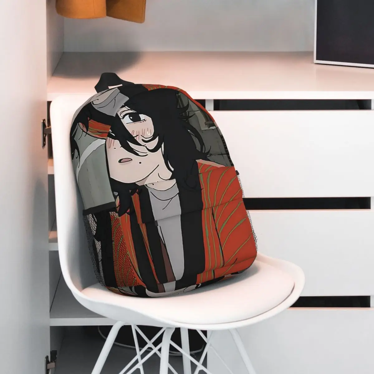Look Back Anime Backpack Student BookBag Kids School Bag Laptop Shoulder Bags for Men Women