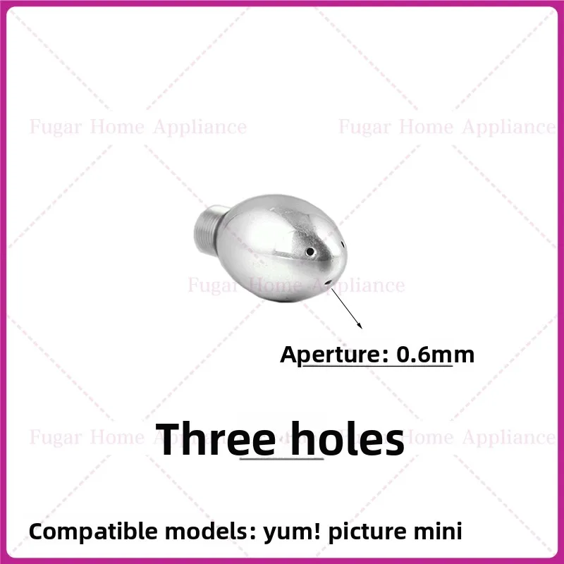 For BARSETTO MINI steam nozzle modification accessories BEA418 milk frother small steel cannon coffee machine