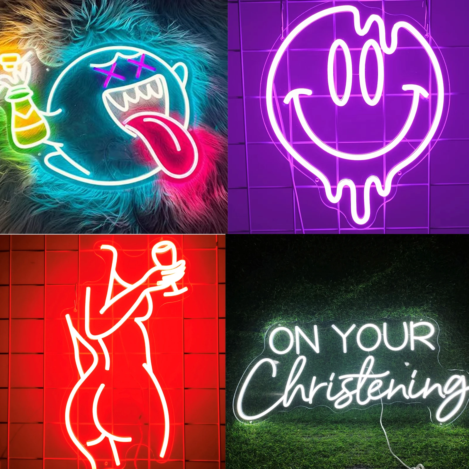 Custom Neon Sign Customize Wedding Led Neon Light Sign Bar Room Decor Design (Pls Contact Seller To Get Price Then Pay Order )