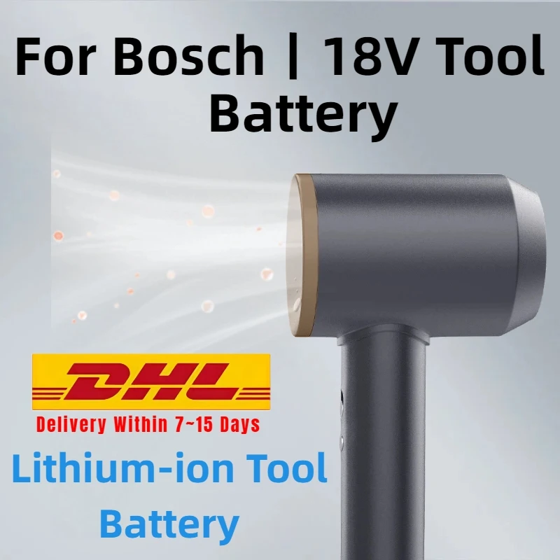 

18V 12Ah Rechargeable Lithium Battery for Bosch BAT609 BAT618 Professional Cordless Electric Tools Battery Pack
