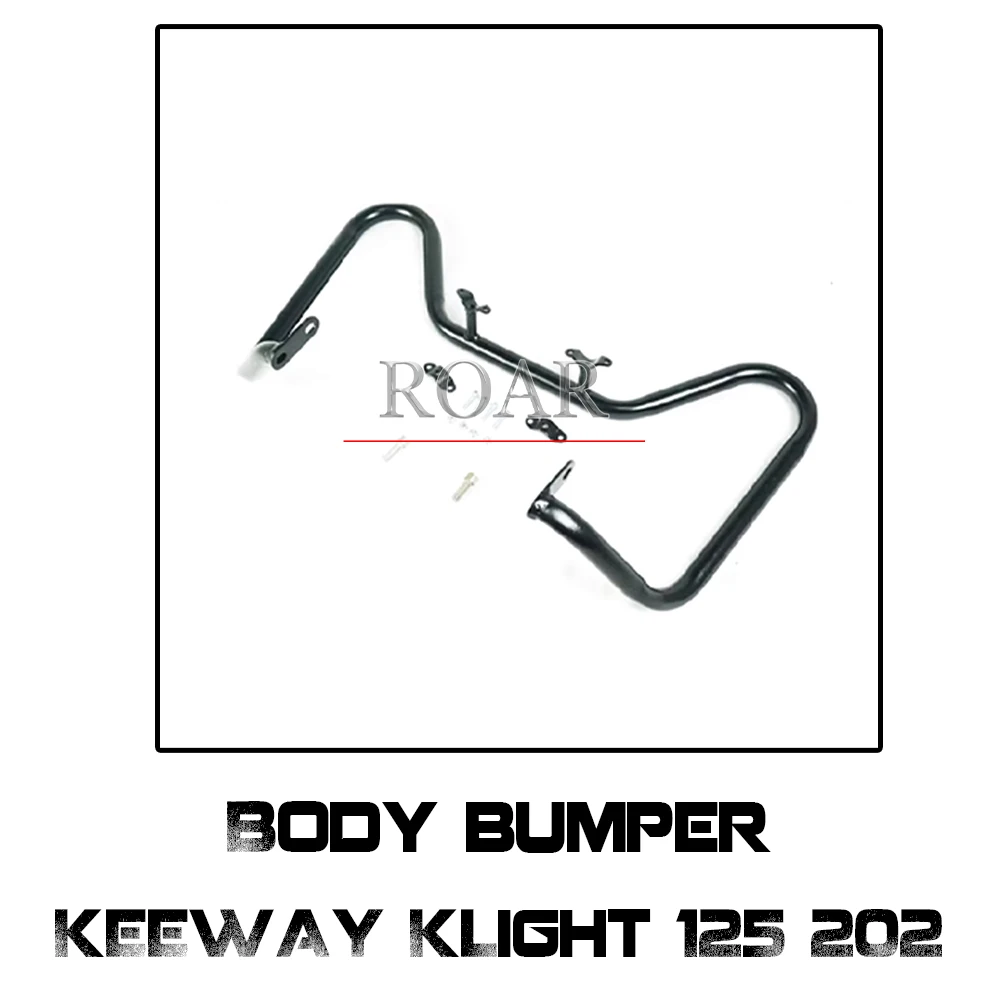 Barra de protección contra caídas para parachoques de carrocería de motocicleta, accesorios de modificación para KEEWAY K Light 125 202 KLight 125 202
