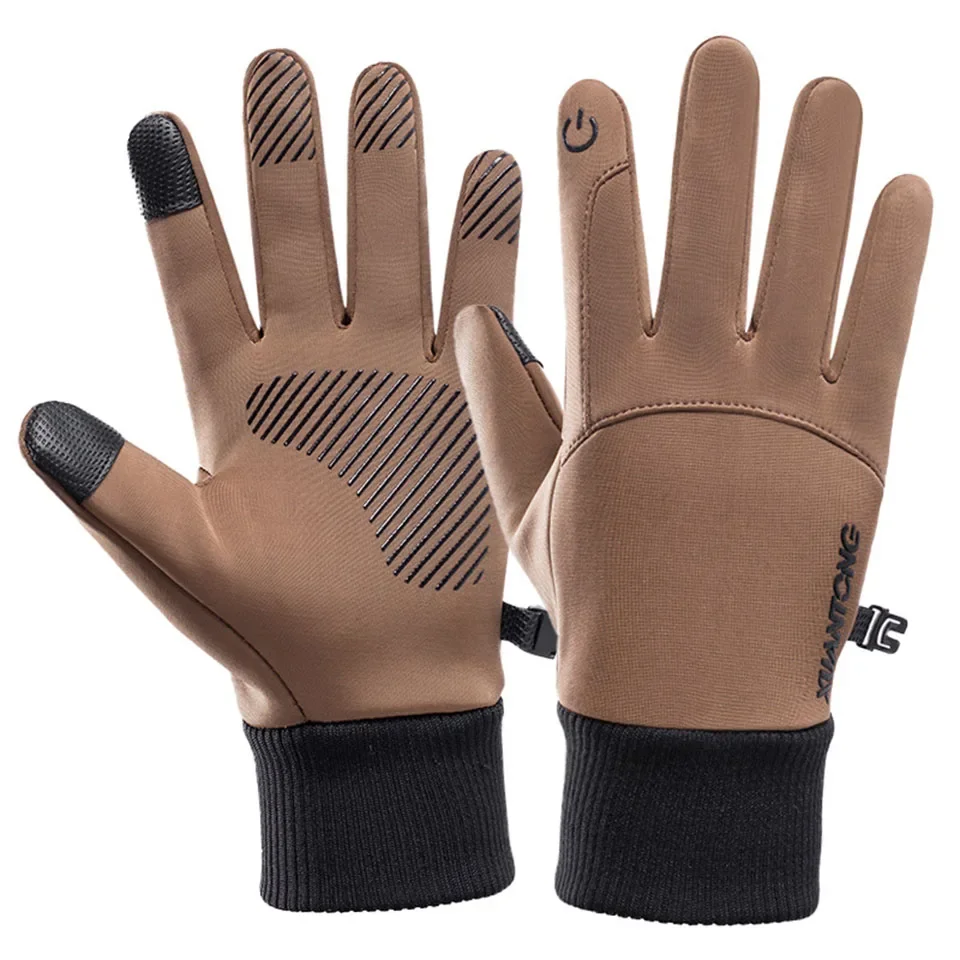 1 Paar Winter Wärme Ski handschuhe Unisex Outdoor Sport Win proof Silikon Anti-Rutsch-Touchscreen wasserdichte Handschuhe Ski handschuhe